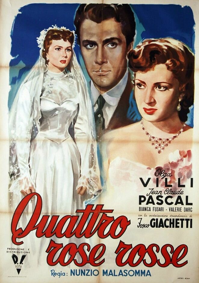 Quattro rose rosse (1951) постер